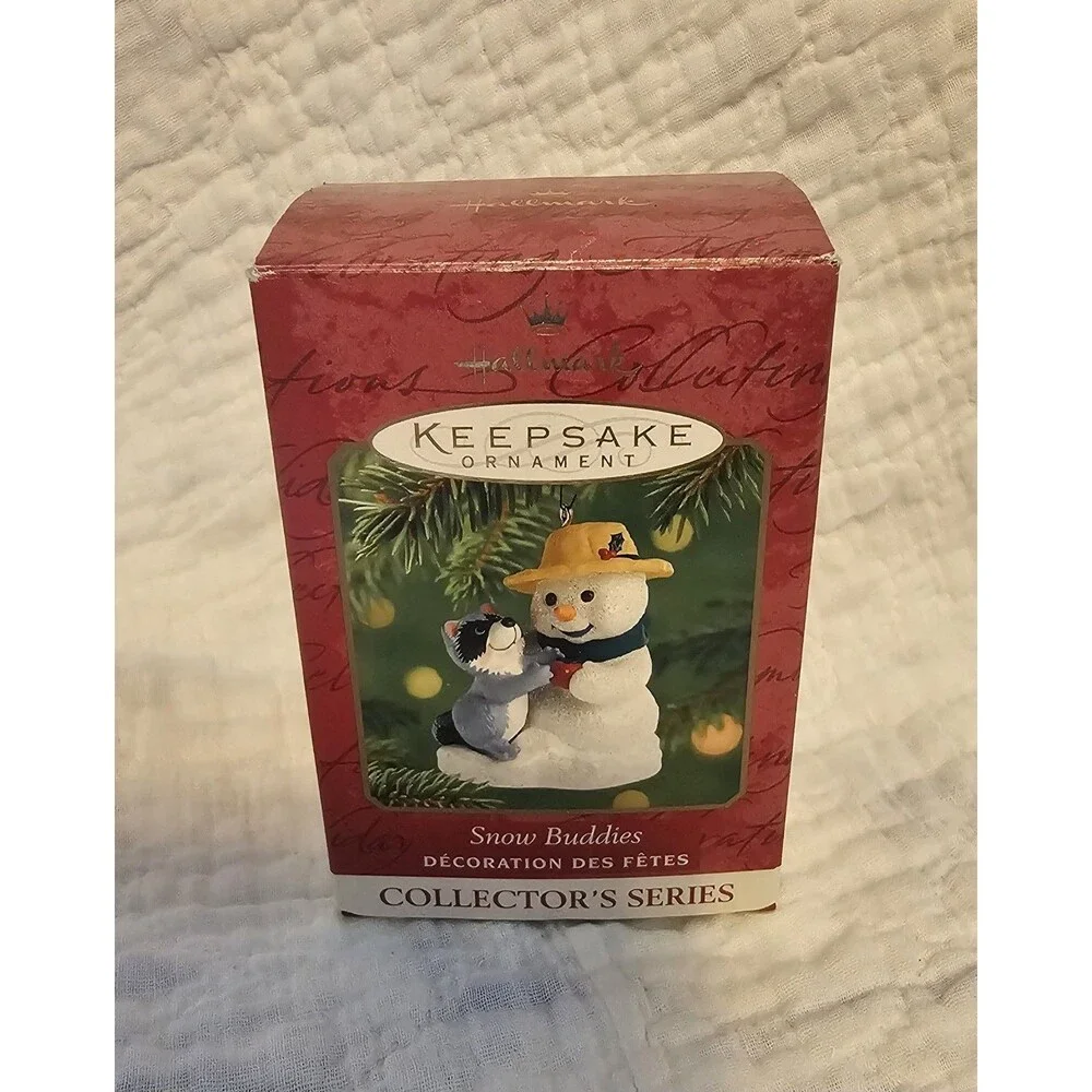 2001 Hallmark Keepsake Snow Buddies 4th in series Ornament - FREE SHIPPING